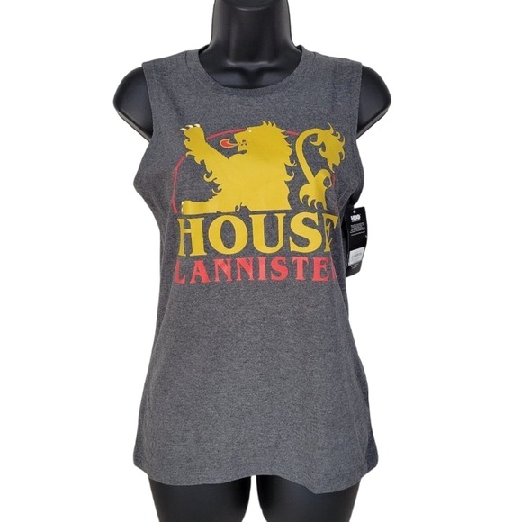 Game of Thrones House Lannister Tank Size XS NWT - Picture 1 of 7